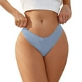 thumbnail image 4 of Gkeoshab Underwear for Women Cotton Women's 2025 Tie Solid Color Skirt High Waist Elastic Trousers Skirt European And American Fashionable Versatile Short Skirt Women Stretch Cool Underwear for Women, 4 of 4