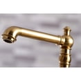 thumbnail image 2 of Kingston Brass KS7277ALBS Kitchen Faucet with Side Sprayer  Brushed Brass, 2 of 2