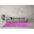 thumbnail image 3 of Ahgly Company Indoor Rectangle Abstract Purple Modern Area Rugs, 7' x 9', 3 of 4