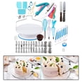 thumbnail image 4 of 207 Uds. Kits de decoración de pasteles, puntas de boquilla para pasteles, soporte giratorio antideslizante para batidor de crema casero, herramientas Baoblaze Boquillas para plato giratorio de pastelería, 4 of 8