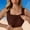 Brown, variant on Womens Built in Bra Tank Tops Wide Strap Workout Crop Tops Padded Casual Athletic Camisole Soft Lightweight Breathable Yoga Activewear Daily Travel Outfits