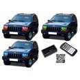 thumbnail image 3 of Flashtech RGB Multi Color Bluetooth LED Halo kit for 93-98 Jeep Grand Cherokee Headlights, 3 of 7