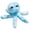 #A02-Octopus, variant on Lobster Stuffed Animal, Marine Life Plushie Toy, Soft Tie Dye Plush, Ideal Birthday Christmas Valentine's Day Presents for Kids Boys Girls