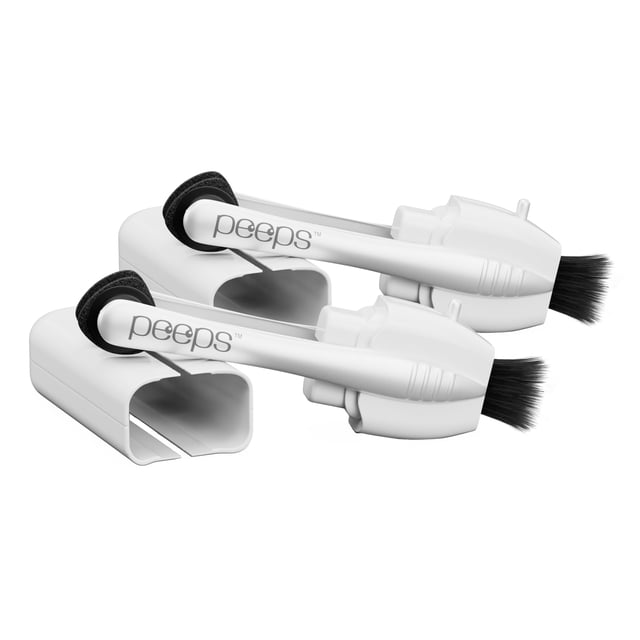 Limpiador de lentes CarbonKlean Peeps 500 Uses, blanco, 2 unidades