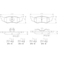 thumbnail image 2 of BALATAS CERAMICAS INTREPID 2000 DODGE 3.2L V6 Traseras BREMBO ., 2 of 5