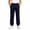 Q71 Navy, variant on LUGOGNE Boys Joggers Kids Uniform Pants Side Stripes Pull-On Elastic Waist Athletic Sweatpants for Sports Active Play and School