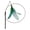 Green, variant on BESTSKY Interactive Cat Toy,Touch Activated Sounds Interactive Cat Toys for Indoor Cats,Immediate Attention Grabber Interactive Cat Toys,Green