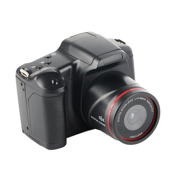 Cámara digital Cámara SLR HD Zoom 16X Interfaz AV Cámaras digitales con pantalla LCD TFT de 3 pulgadas