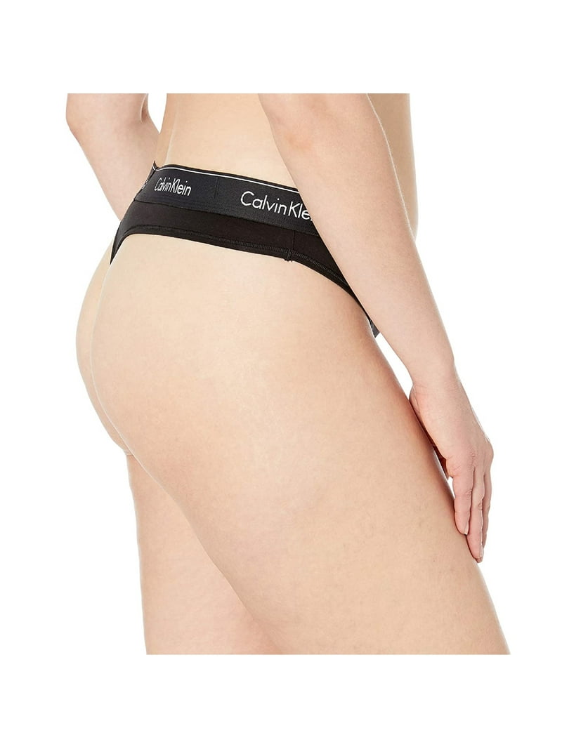 calvin klein lingerie sexy Calvin Klein Womens Plus Sexy Underwear Thong Panty Black 1X