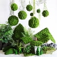 thumbnail image 6 of Greenery Decor, Artificial Moss Topiary Balls for Indoor Outdoor Use, Lightweight Fade-Resistant Ornaments for Garden, Patio, Wedding Centerpieces and Home Party Display, 6 of 8