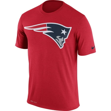 Nike Rod - Nike Men's New England Patriots Legend Logo Red T-Shirt
