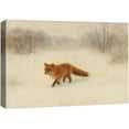 thumbnail image 6 of Canvas Print Vintage Fox Wall Art Animal Rustic Decorative for Living Room Bedroom - 32"x48", 6 of 8