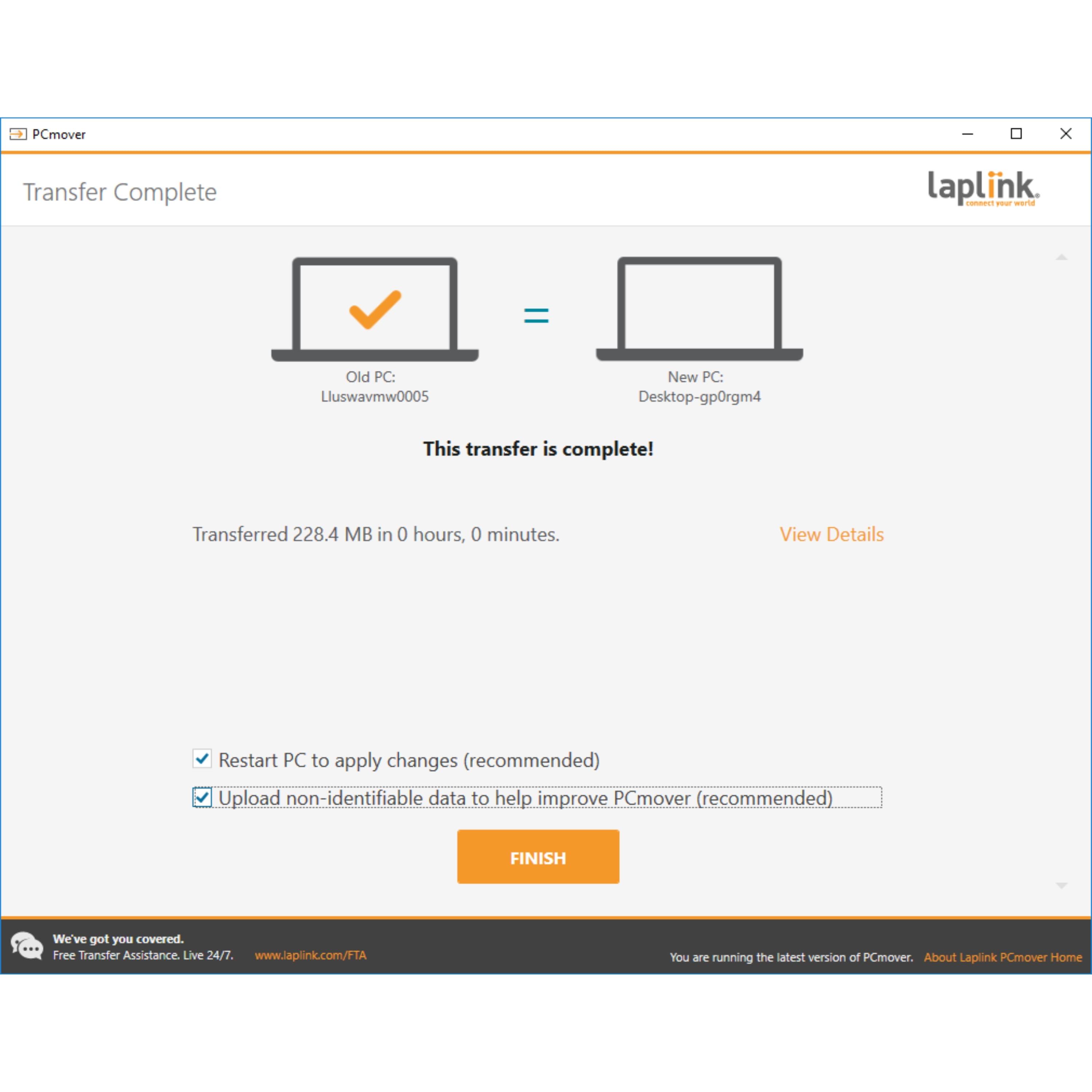 Laplink PCmover Home 11 - 1 Use [Digital Download]