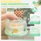 thumbnail image 2 of Soporte para tartas Ohuhu sin BPA para tartas de 10 pulgadas con tapa y asa, 2 of 9