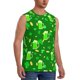 thumbnail image 2 of Fotbe St Patrick's Day2 Men's Camiseta sin Mangas Estampada para Hombres, Playera Casual para Gimnasio, Entrenamiento, Playa-XX-Large, 2 of 7