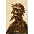 thumbnail image 2 of Arcimboldo, Giuseppe 10x14 Gold Ornate Wood Framed with Double Matting Museum Art Print Titled - The Four Elements - Water, 2 of 4