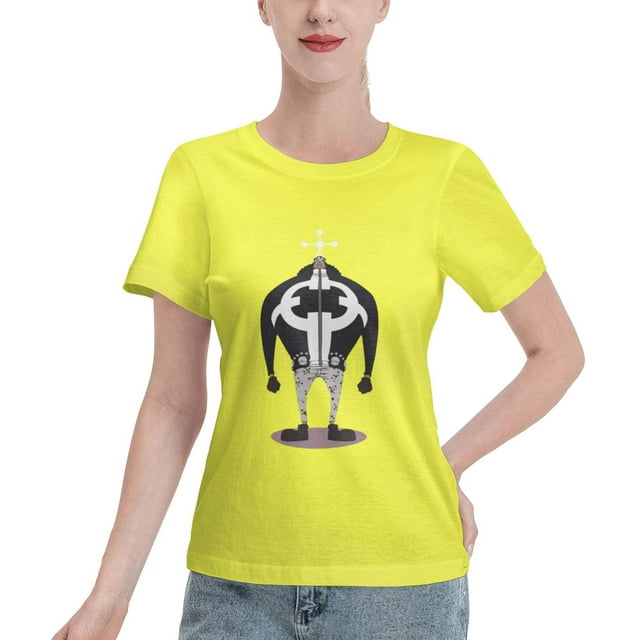 T-Shirt Basique à Manches Courtes pour Femmes, une Pièce, Grand Ours