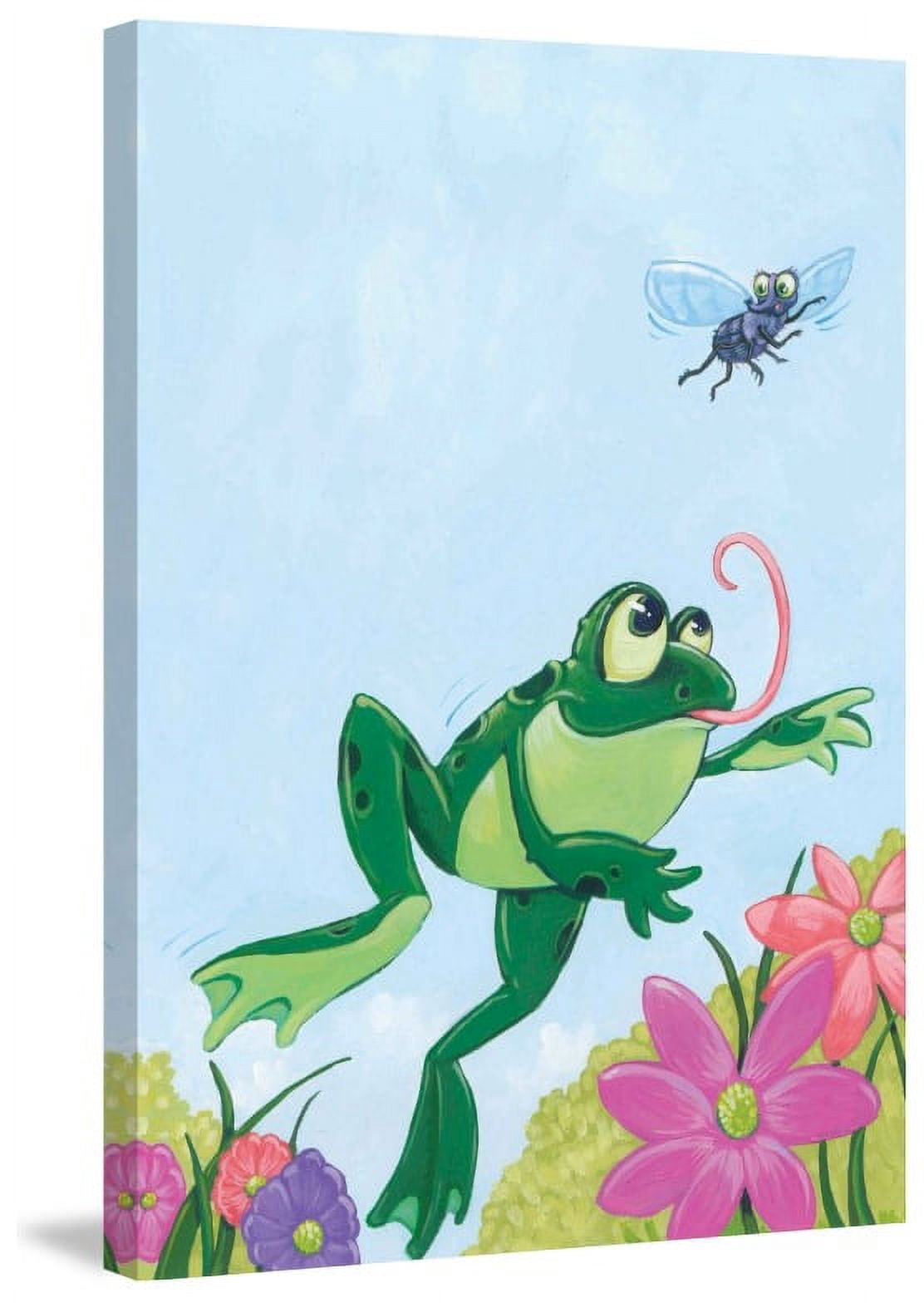Marmont Hill "Frog" by Curtis Painting Print on Canvas