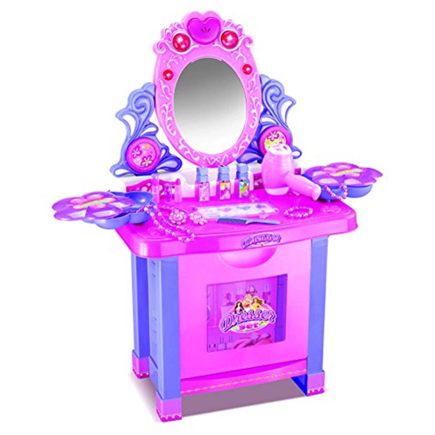 My Lovely Flower Pink Dresser with Accessories