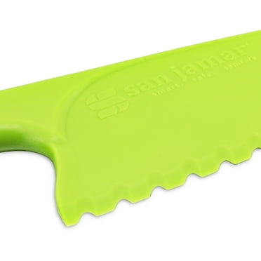 San Jamar LK200W Green Nylon Lettuce Knife