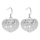 thumbnail image 2 of Joyas para mujer Pendientes colgantes huecos en forma de corazón clásica Pendientes de tuerca Fernando Pendientes del perno prisionero cuelga, 2 of 6