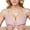 Pink, variant on Women's Seamless Lace Nursing Bra Wire With Front Double Opening Clasp For Pregnancy And Postpartum Comfort T-Shirt Bras Pink