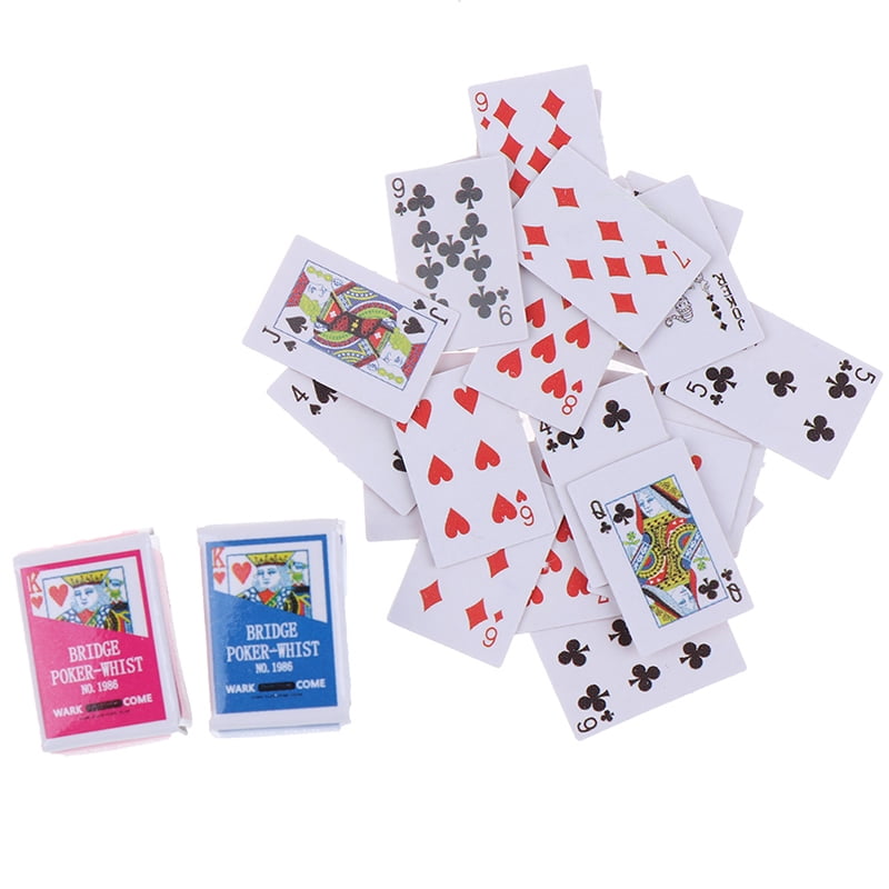 1/6 Mini Pack Games Poker For 12"in Action Figures Toys Doll Accessories Scene 