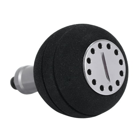 FUEENIRVA 1Pc Fishing Reel Handle Knob Black Eva Replacement Wheel Decor for Fishing Vessel Use