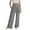 1-Grey2113, variant on Kiijoy Toddler Girls High Rise Palazzo Pants Summer Straight Wide Leg Pants, Sizes 4-14