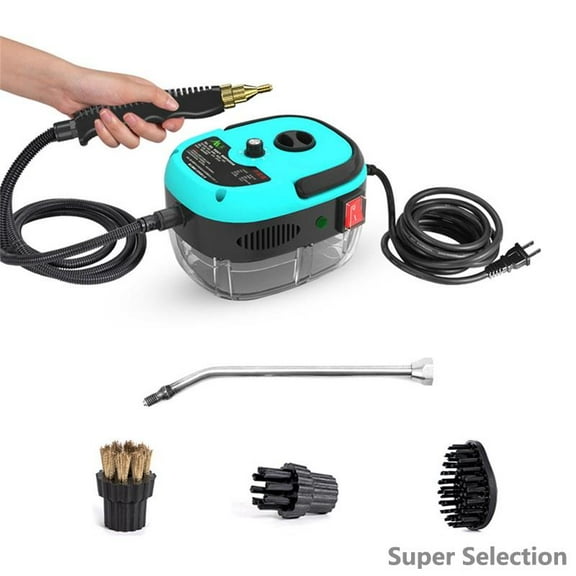 Handheld Steam Cleaner, 2500W High-Temperature Pressurized Steam Cleaning Machine With 3 Brush Heads, 1-Hour Continuous Chemical-Free Cleaner For Kitchen, Bathroom, Car, Multi-Surface