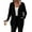 Black, variant on Ribbed Knit Open Cardigan with Patch Pockets Women Cozy Fall Daily Casual Soft Versatile Outerwear Black L
