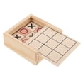 thumbnail image 1 of ColoMX Juego de mesa de madera Xo, juguete de mesa clásico familiar, juego de rompecabezas para niños, juguetes educativos, 1 of 8