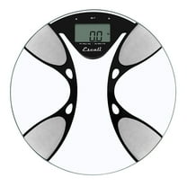 Round Body Fat and Body Water Scale