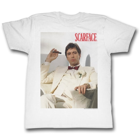 Scarface Chillin White T-Shirt