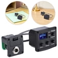 thumbnail image 2 of Amplificador ecualizador de 3 bandas con pantalla LCD y sintonizador para ukelele., 2 of 8