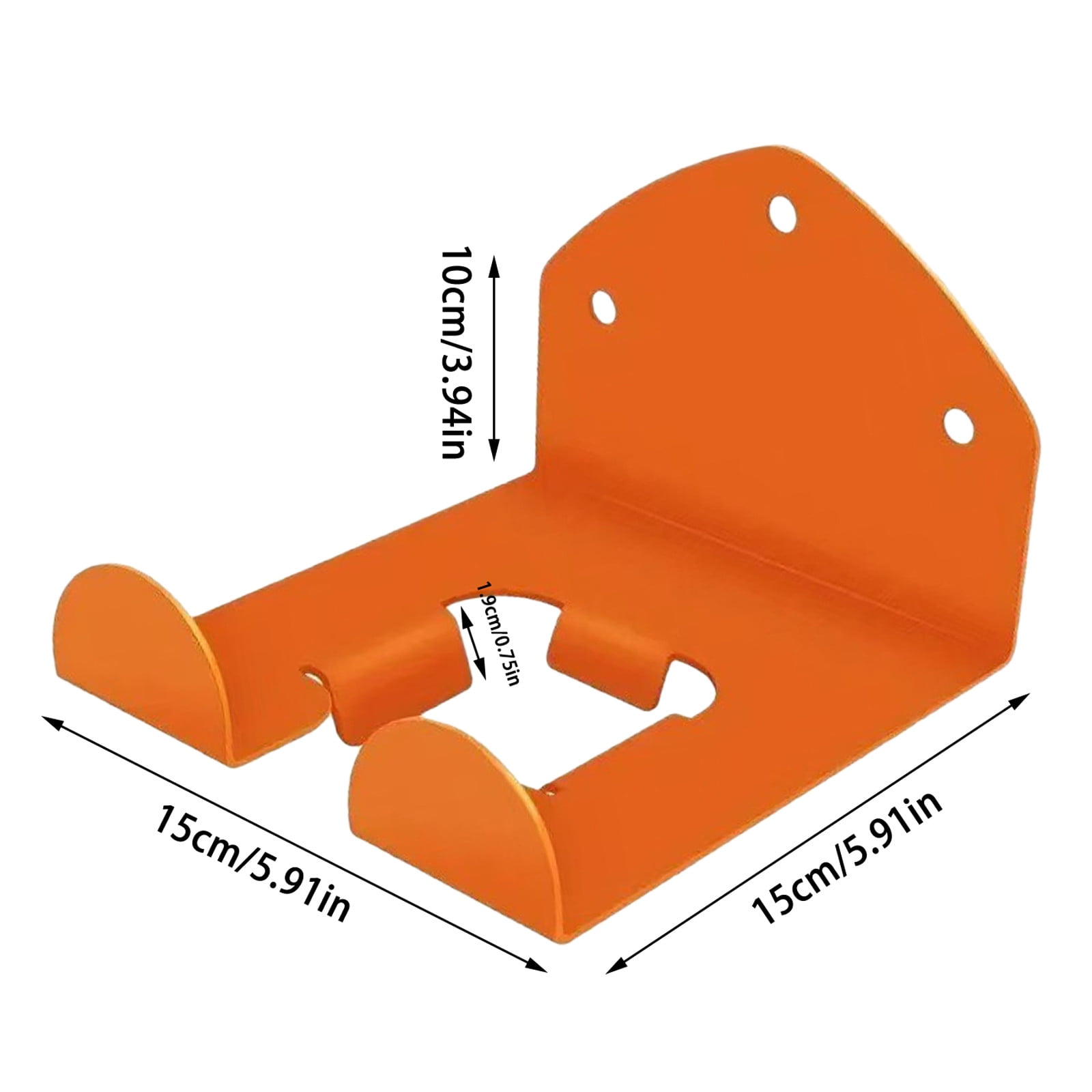 Support Mural Pour Taille-haie - Crochet De Rangement Acier, Gain De Place Pour Garage Ou Abri - 8