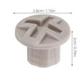thumbnail image 2 of FESTFENDS 10pcs Plastic Slide Accessories Anti-loosening For Children's Play Equipment, 2 of 8