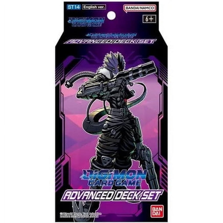 Digimon TCG Beelzemon Mega Advanced Starter Deck ST-14 [65 Cards] -  Walmart.com