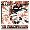 thumbnail image 2 of Men's Star Wars: Visions The Force is Strong  Graphic Tee White X Large, 2 of 5