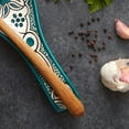 thumbnail image 4 of Ceramic Paletine Teal Black Spoon Rest, 4 of 4