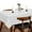 White, variant on HEIRLOOM COMFORT White Tablecloth, 100% Cotton, Tabletop 52x70 Inch, Fits 4-6 Seats, Durable, Washable, Rectangle Table Cloth for Dining, Weddings, Holiday Celebrations, Elegant Décor, All Seasons