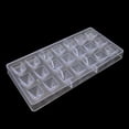 thumbnail image 3 of Bearachild Molde de chocolate Jooan, molde de decoración de postres de plástico transparente para hornear dulces de galletas y cupcakes Herramientas y accesorios para hornear No.10 Bearachild HA003626-10, 3 of 6