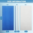 thumbnail image 2 of Airbrush Hobby Airbrush Booth Filter Set, Fiberglass Booth Replace Filter Compatible for Master, Paasche 4Pcs Blue, 2 of 6