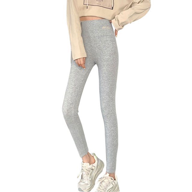 Gibobby Big And Tall Ropa interior larga de seda para mujer de cintura alta gruesas de felpa para mujer, mallas ajustadas cálidas de lana de para mujer (Gris, One Size)