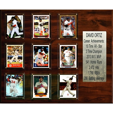 David Ortiz Boston Red Sox 15'' x 18'' Plaque
