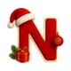 thumbnail image 2 of Colgante de Árbol de Navidad Acrílico 2D con Inicial | Adorno con Nombre de Familia y Alfabeto de 26 Letras | Decoración Navideña de Doble Cara para Fiestas de Navidad, Cumpleaños y San Valentín, 2 of 5