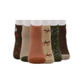 thumbnail image 4 of Wonder Nation Mid Crew Graphic Socks, 6-Pack Boys Shoe Size S (4-8.5) - L (3-9), 4 of 6