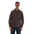 thumbnail image 2 of Whiskey and Oak Mens Slim Fit Long Sleeve Button Down Shirts (Charcoal, XX-Large), 2 of 4