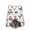 White, variant on Women's Round Neck Lightweight Sweater Casual Long Sleeve Christmas Print Knit Pullover for Fall and Winter, Merry Christmas Design, Cozy and Festive, Christmas Sweaters for Women ,Dark Green,L