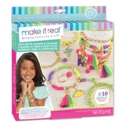 Make It Real Neobrite Chains & Charms Jewelry Making Kit, 194 Pieces, Ages 8+